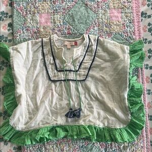 Pink Chicken swim poncho cover up